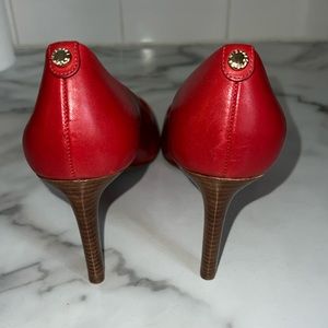 Michael Kors Red Heels 3 inch